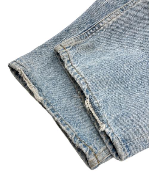 AGOLDE（エーゴールドイー）AGOLDE (エーゴールドイー) CRISS CROSS DENIM ブルー サイズ:24の古着・服飾アイテム