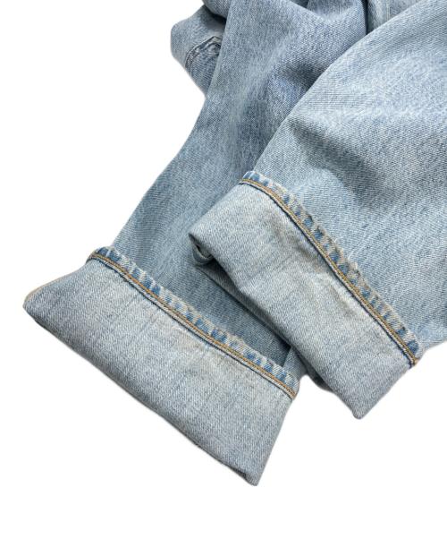 AGOLDE（エーゴールドイー）AGOLDE (エーゴールドイー) CRISS CROSS DENIM ブルー サイズ:24の古着・服飾アイテム