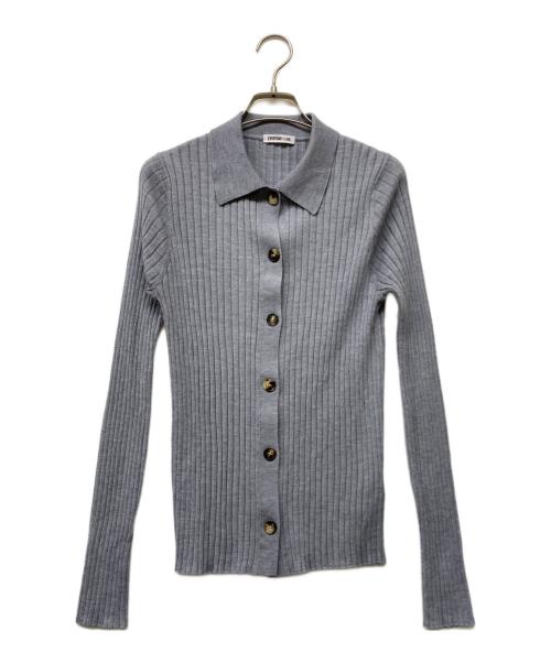 EVERYDAY I LIKE.（エヴリデイ アイ ライク）EVERYDAY I LIKE. (エヴリデイ アイ ライク) 23AW Poloshirt Knit Cardigan グレー サイズ:-の古着・服飾アイテム