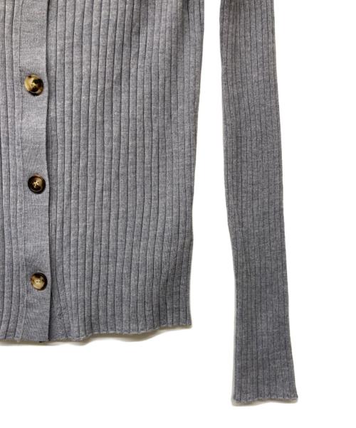 EVERYDAY I LIKE.（エヴリデイ アイ ライク）EVERYDAY I LIKE. (エヴリデイ アイ ライク) 23AW Poloshirt Knit Cardigan グレー サイズ:-の古着・服飾アイテム