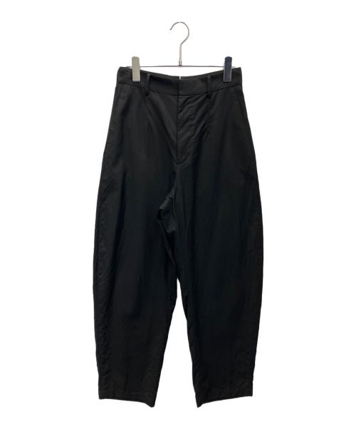 LOEFF（ロエフ）LOEFF (ロエフ) トロピカルウール ボンタンパンツ ブラックの古着・服飾アイテム