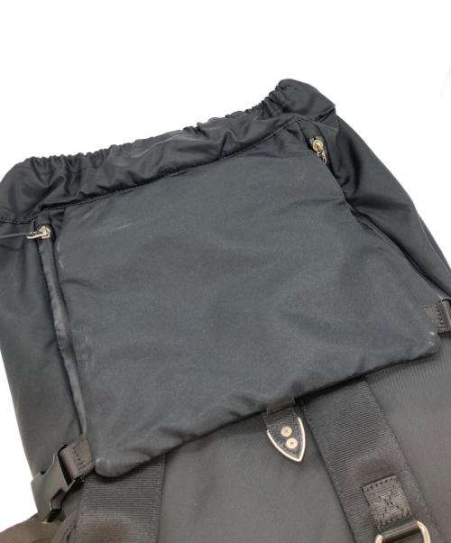EAR（イア）EAR (イア) BURLAP OUTFITTER (バーラップアウトフィッター) 撥水バックルリュック ブラックの古着・服飾アイテム