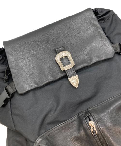 EAR（イア）EAR (イア) BURLAP OUTFITTER (バーラップアウトフィッター) 撥水バックルリュック ブラックの古着・服飾アイテム