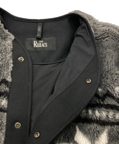 THE RERACS（ザ リラクス）THE RERACS (ザ リラクス) ボアコート グレー サイズ:38の古着・服飾アイテム