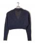 MEYAME (メヤメ) WOOL SHORT CARDIGAN ブラウン サイズ:free：6000円