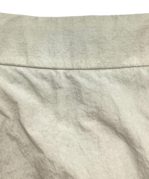 ATON（エイトン）ATON (エイトン) ハンドダイナイロンスカート ライトグレー サイズ:01の古着・服飾アイテム