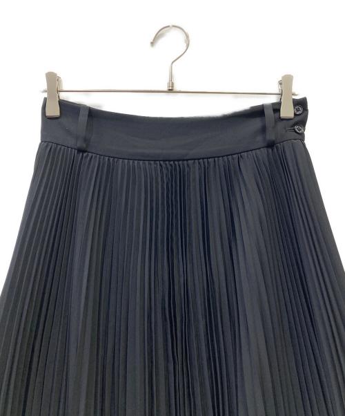HYKE（ハイク）HYKE (ハイク) PLEATED SKIRT ブラック サイズ:2の古着・服飾アイテム