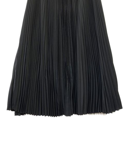 HYKE（ハイク）HYKE (ハイク) PLEATED SKIRT ブラック サイズ:2の古着・服飾アイテム