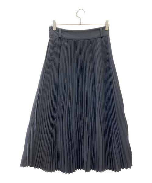 HYKE（ハイク）HYKE (ハイク) PLEATED SKIRT ブラック サイズ:2の古着・服飾アイテム