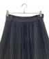 HYKE (ハイク) PLEATED SKIRT ブラック サイズ:2：7000円