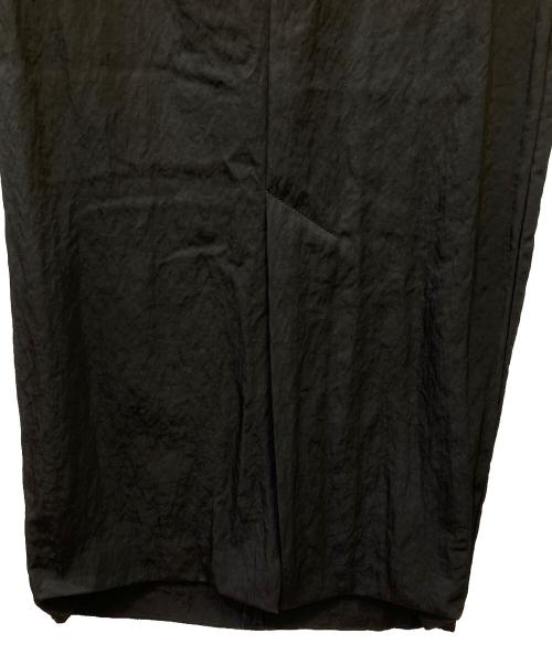 ATON（エイトン）ATON (エイトン) ナイロンタイトスカート ブラック サイズ:01の古着・服飾アイテム