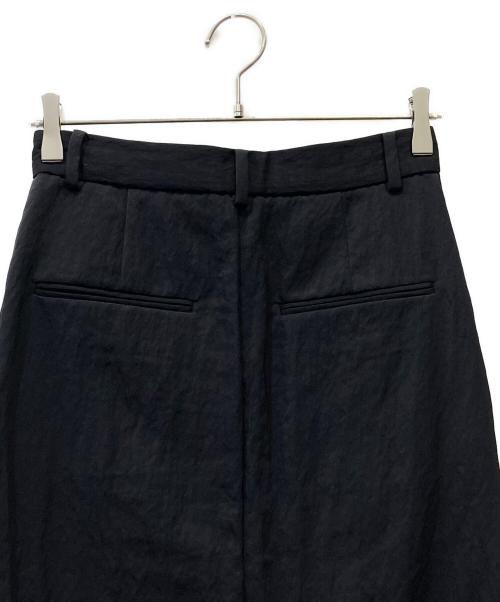 ATON（エイトン）ATON (エイトン) ナイロンタイトスカート ブラック サイズ:01の古着・服飾アイテム