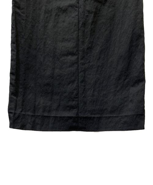 ATON（エイトン）ATON (エイトン) ナイロンタイトスカート ブラック サイズ:01の古着・服飾アイテム