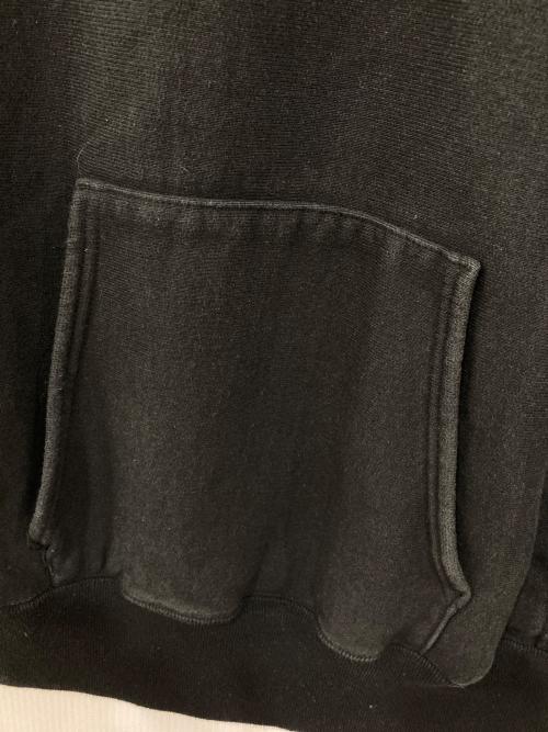 ATON（エイトン）ATON (エイトン) SUVIN GARMENT DYE HOODIE ブラック サイズ:02の古着・服飾アイテム