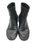 MM6 Maison Margiela (エムエムシックス メゾンマルジェラ) サイドゴアショートブーツ ブラック サイズ:37：11000円