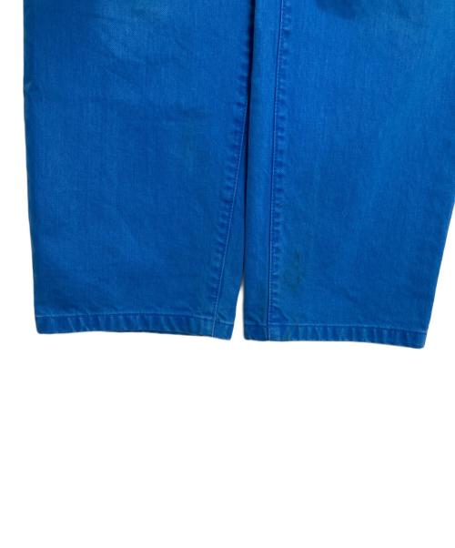 stussy（ステューシー）stussy (ステューシー) OVERDYED BIG OL JEAN ブルー サイズ:71cm（W28）の古着・服飾アイテム