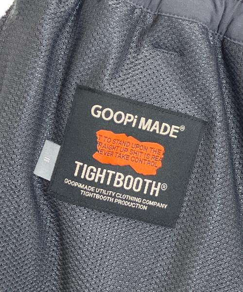 TIGHTBOOTH PRODUCTION（タイトブースプロダクション）TIGHTBOOTH PRODUCTION (タイトブースプロダクション) GOOPiMADE (グーピーメイド) Strap Baggy Slacks グレー サイズ:2 未使用品の古着・服飾アイテム