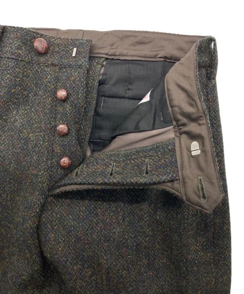 ORGUEIL（オルゲイユ）ORGUEIL (オルゲイユ) Harris Tweed Trousers ブラウン サイズ:81cm (W32) 未使用品の古着・服飾アイテム