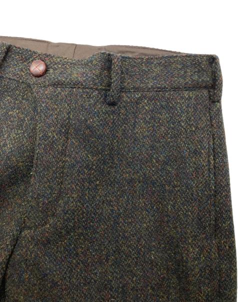 ORGUEIL（オルゲイユ）ORGUEIL (オルゲイユ) Harris Tweed Trousers ブラウン サイズ:81cm (W32) 未使用品の古着・服飾アイテム