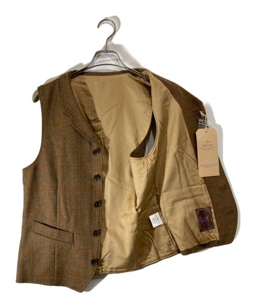ORGUEIL（オルゲイユ）ORGUEIL (オルゲイユ) Lovat Tweed Gilet ブラウン サイズ:38 未使用品の古着・服飾アイテム