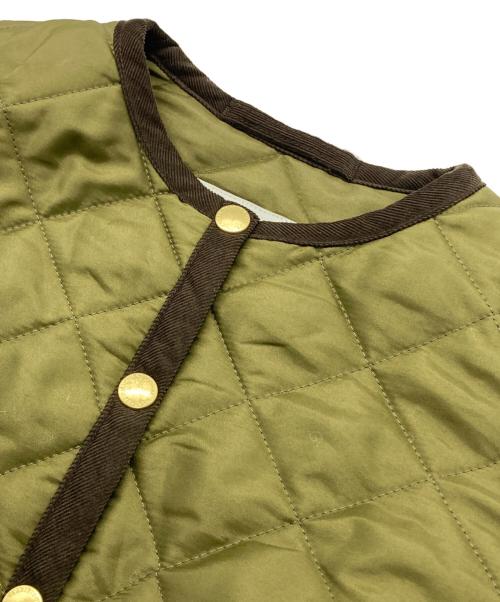 Traditional Weatherwear（トラディショナルウェザーウェア）Traditional Weatherwear (トラディショナルウェザーウェア) ARKLEY キルティングジャケット オリーブ サイズ:34の古着・服飾アイテム