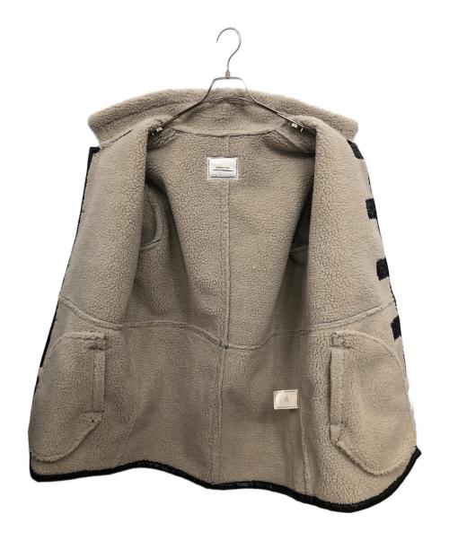 overdue flair（オーバーデュー フレア）overdue flair (オーバーデュー フレア) VINTAGE CRACK LEATHER MUSTANG ヴィンテージクラックレザーマスタング PUレザーコート ブラック サイズ:SIZE Freeの古着・服飾アイテム