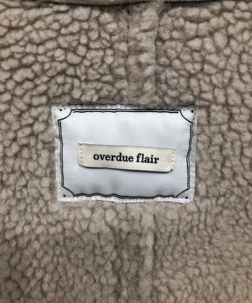 overdue flair（オーバーデュー フレア）overdue flair (オーバーデュー フレア) VINTAGE CRACK LEATHER MUSTANG ヴィンテージクラックレザーマスタング PUレザーコート ブラック サイズ:SIZE Freeの古着・服飾アイテム