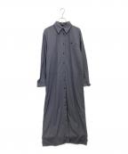 ORDINARY JOYオーディナリー ジョイ）の古着「Rain Shirts Dress」｜グレー