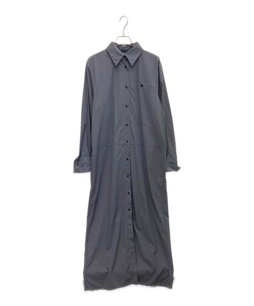 ORDINARY JOY（オーディナリー ジョイ）ORDINARY JOY (オーディナリー ジョイ) Rain Shirts Dress グレー サイズ:SIZEFREEの古着・服飾アイテム