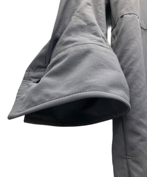 ORDINARY JOY（オーディナリー ジョイ）ORDINARY JOY (オーディナリー ジョイ) Rain Shirts Dress グレー サイズ:SIZEFREEの古着・服飾アイテム