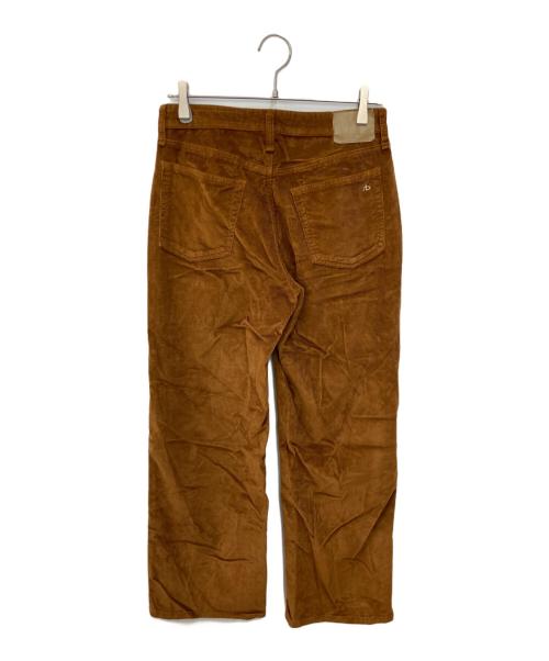 rag&bone（ラグアンドボーン）rag&bone (ラグアンドボーン) コーデュロイパンツ ブラウン サイズ:SIZE 24の古着・服飾アイテム