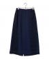 DESIGNWORKS（デザインワークス）の古着「サイドレースストレートスカート」｜ネイビー