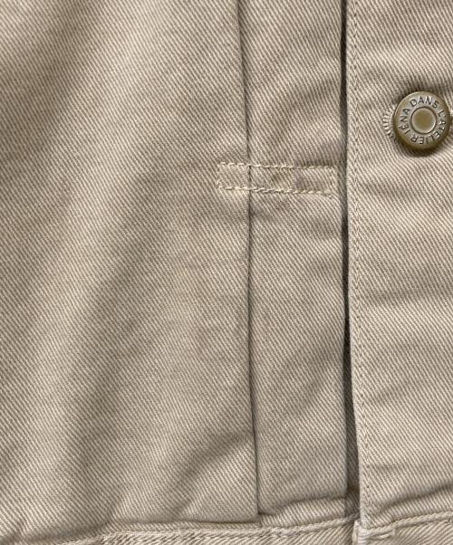 IENA（イエナ）IENA (イエナ) リメイクデニムタックブルゾン ベージュ サイズ:36の古着・服飾アイテム