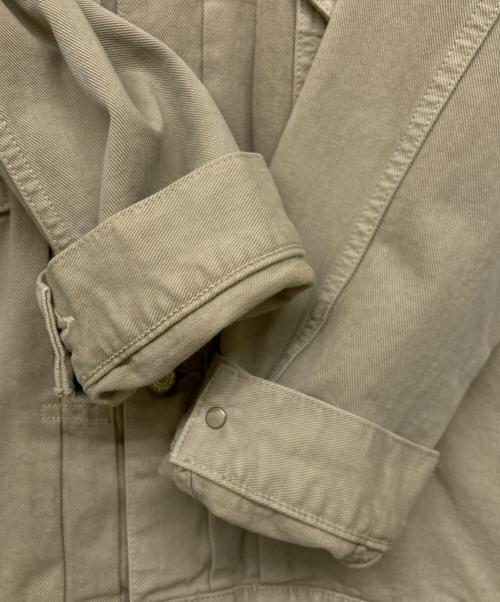IENA（イエナ）IENA (イエナ) リメイクデニムタックブルゾン ベージュ サイズ:36の古着・服飾アイテム