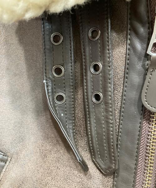 ALPHA INDUSTRIES（アルファインダストリーズ）ALPHA INDUSTRIES (アルファインダストリーズ) フライトジャケット ブラウン サイズ:Mの古着・服飾アイテム