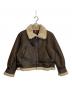 ALPHA INDUSTRIES（アルファインダストリーズ）の古着「フライトジャケット」｜ブラウン
