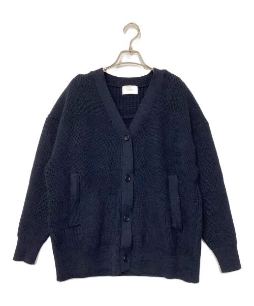 CLANE（クラネ）CLANE (クラネ) BUSTIER SET KNIT CARDIGAN ネイビー サイズ:1の古着・服飾アイテム