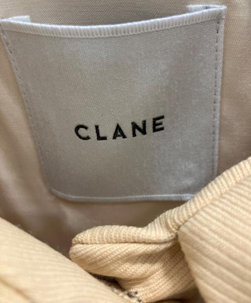 CLANE（クラネ）CLANE (クラネ) BULKY SLEEVE CROPPED JACKET ベージュ サイズ:1の古着・服飾アイテム