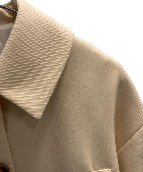 CLANE（クラネ）CLANE (クラネ) BULKY SLEEVE CROPPED JACKET ベージュ サイズ:1の古着・服飾アイテム