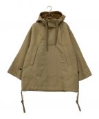 CLANEクラネ）の古着「SIDE OPEN WIDE ANORAK」｜カーキ
