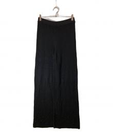 missoni（ミッソーニ）の古着「ニットパンツ」｜ブラック