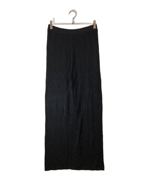 missoni（ミッソーニ）MISSONI (ミッソーニ) ニットパンツ ブラック サイズ:SIZE 44の古着・服飾アイテム