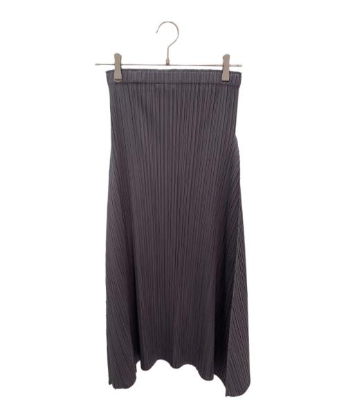 PLEATS PLEASE（プリーツプリーズ）PLEATS PLEASE (プリーツプリーズ) プリーツスカート グレー サイズ:5の古着・服飾アイテム