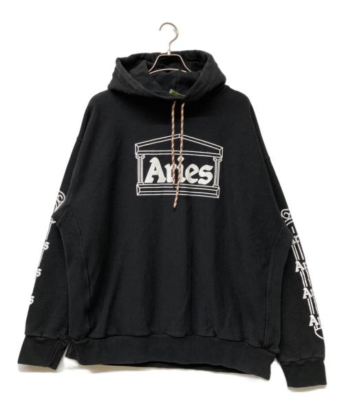 ARIES（アリーズ）ARIES (アリーズ) TEMPLE COLUM HOODIE SWEAT ブラック サイズ:sizeXXLの古着・服飾アイテム