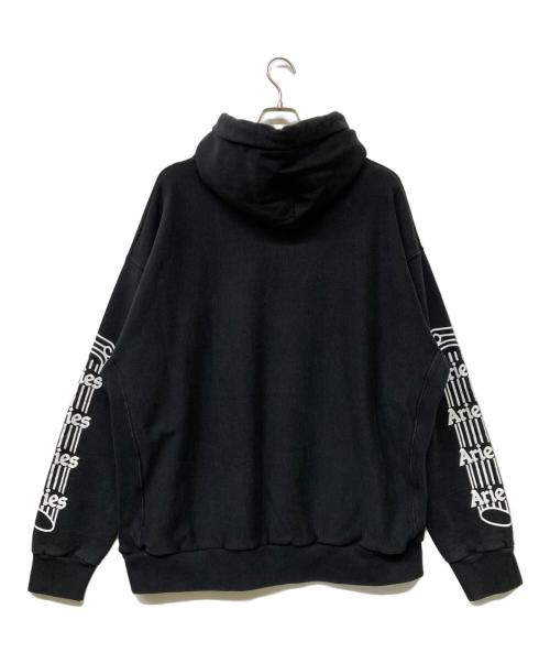 ARIES（アリーズ）ARIES (アリーズ) TEMPLE COLUM HOODIE SWEAT ブラック サイズ:sizeXXLの古着・服飾アイテム