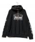 ARIES（アリーズ）の古着「TEMPLE COLUM HOODIE SWEAT」｜ブラック