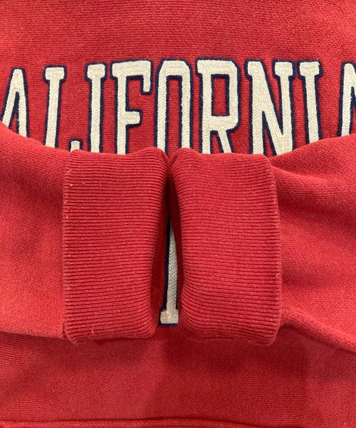 BEAMS（ビームス）BEAMS (ビームス) cheswick (チェスウィック) 別注刺繍パーカー レッド サイズ:Lの古着・服飾アイテム