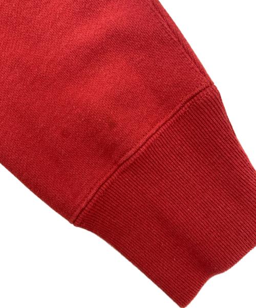 BEAMS（ビームス）BEAMS (ビームス) cheswick (チェスウィック) 別注刺繍パーカー レッド サイズ:Lの古着・服飾アイテム