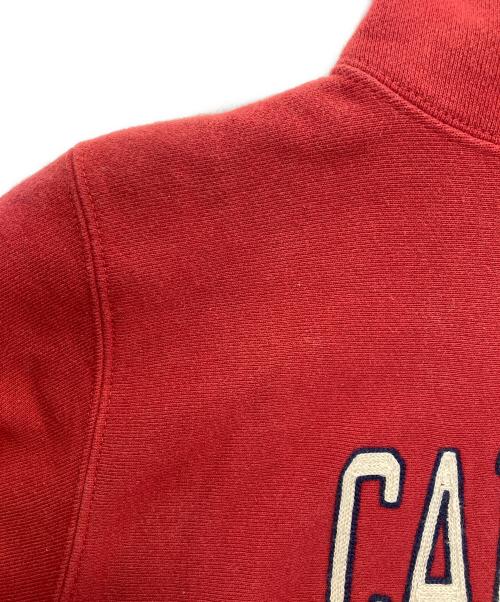 BEAMS（ビームス）BEAMS (ビームス) cheswick (チェスウィック) 別注刺繍パーカー レッド サイズ:Lの古着・服飾アイテム