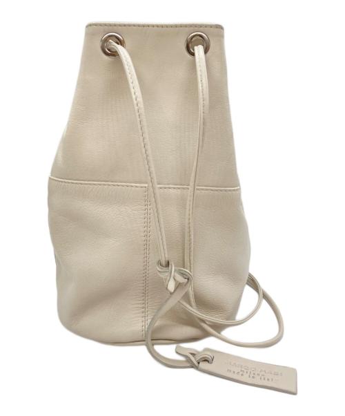 MARCO MASI（マルコマージ）MARCO MASI (マルコマージ) レザー巾着バッグ アイボリーの古着・服飾アイテム